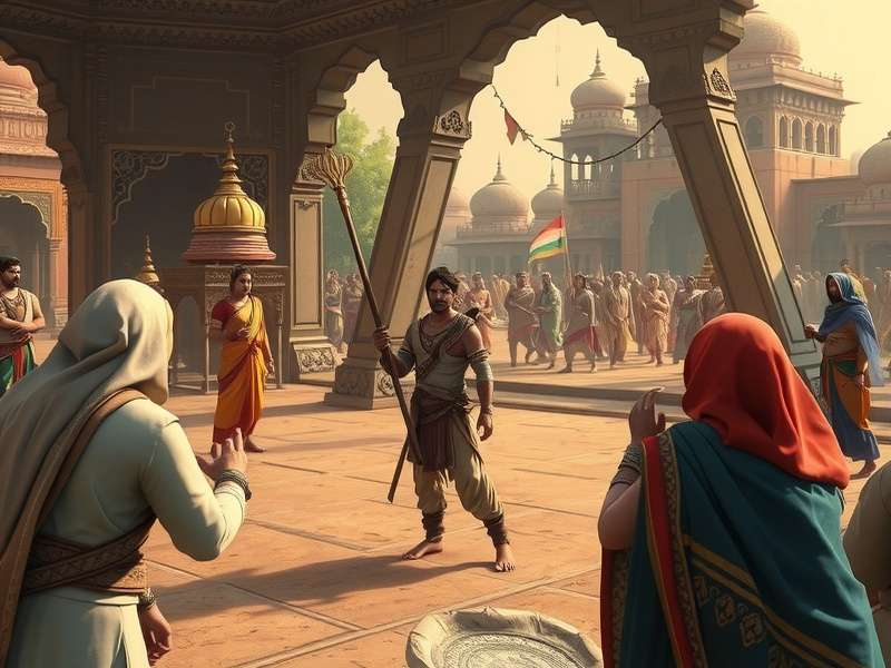 Indian players enjoying Epic Sage Chronicles during local festival event